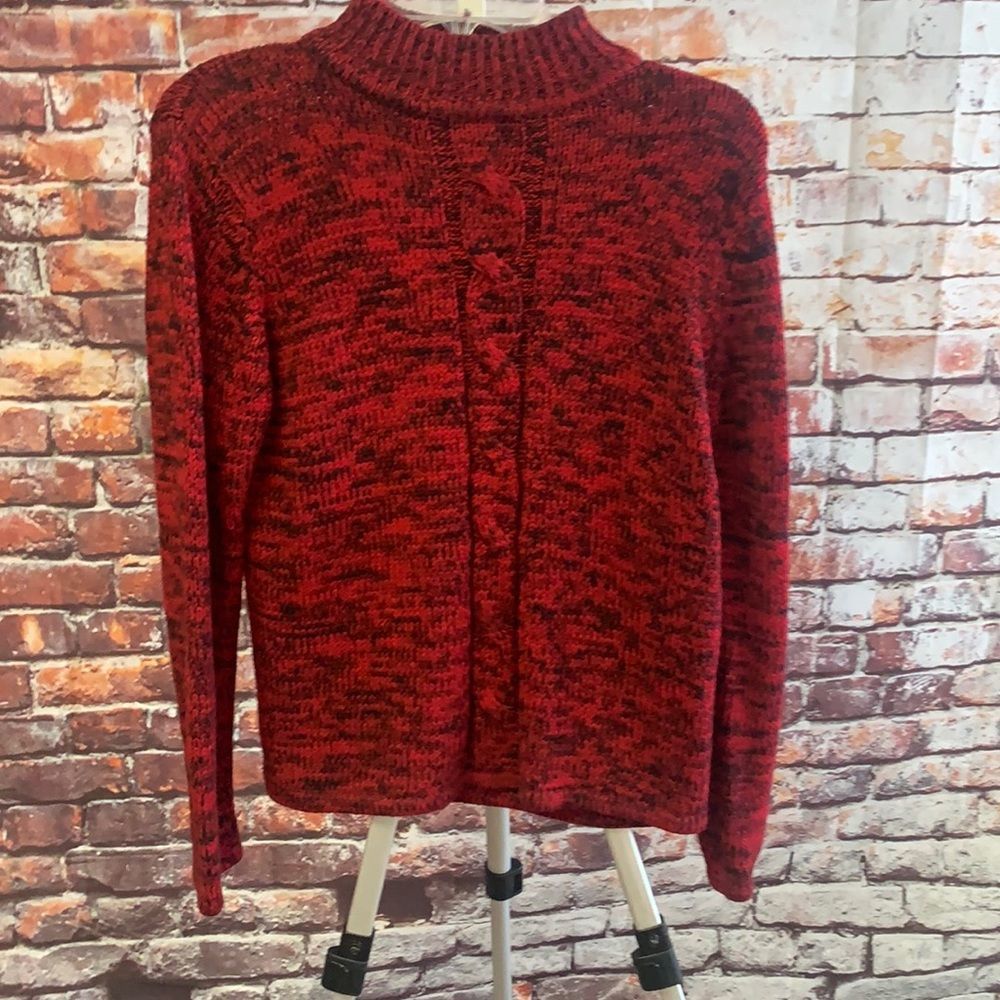 Sag Harbor Red Sweater